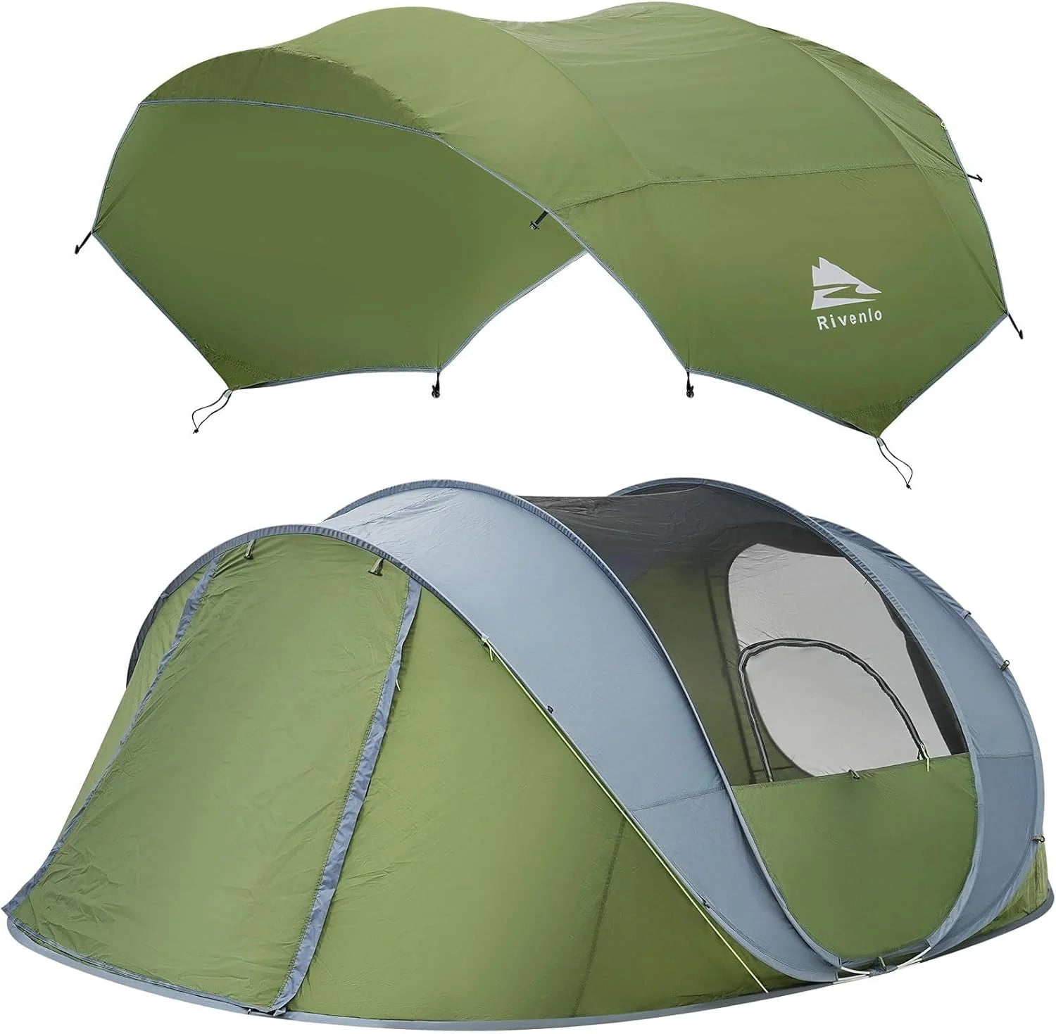 Special 4/6 Person Easy Pop Up Tent, Camping Tent with Skylight and Rainfly, Waterproof - Image 4