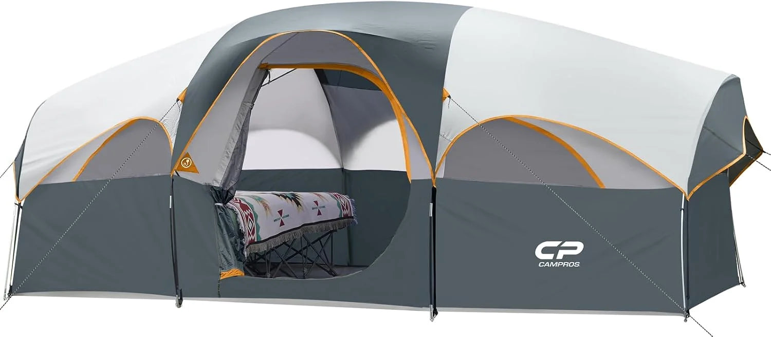 Special CAMPROS CP Tent 8 Person Camping Tents, Weather Resistant Family Tent, 5 Large Mesh Windows - Image 7