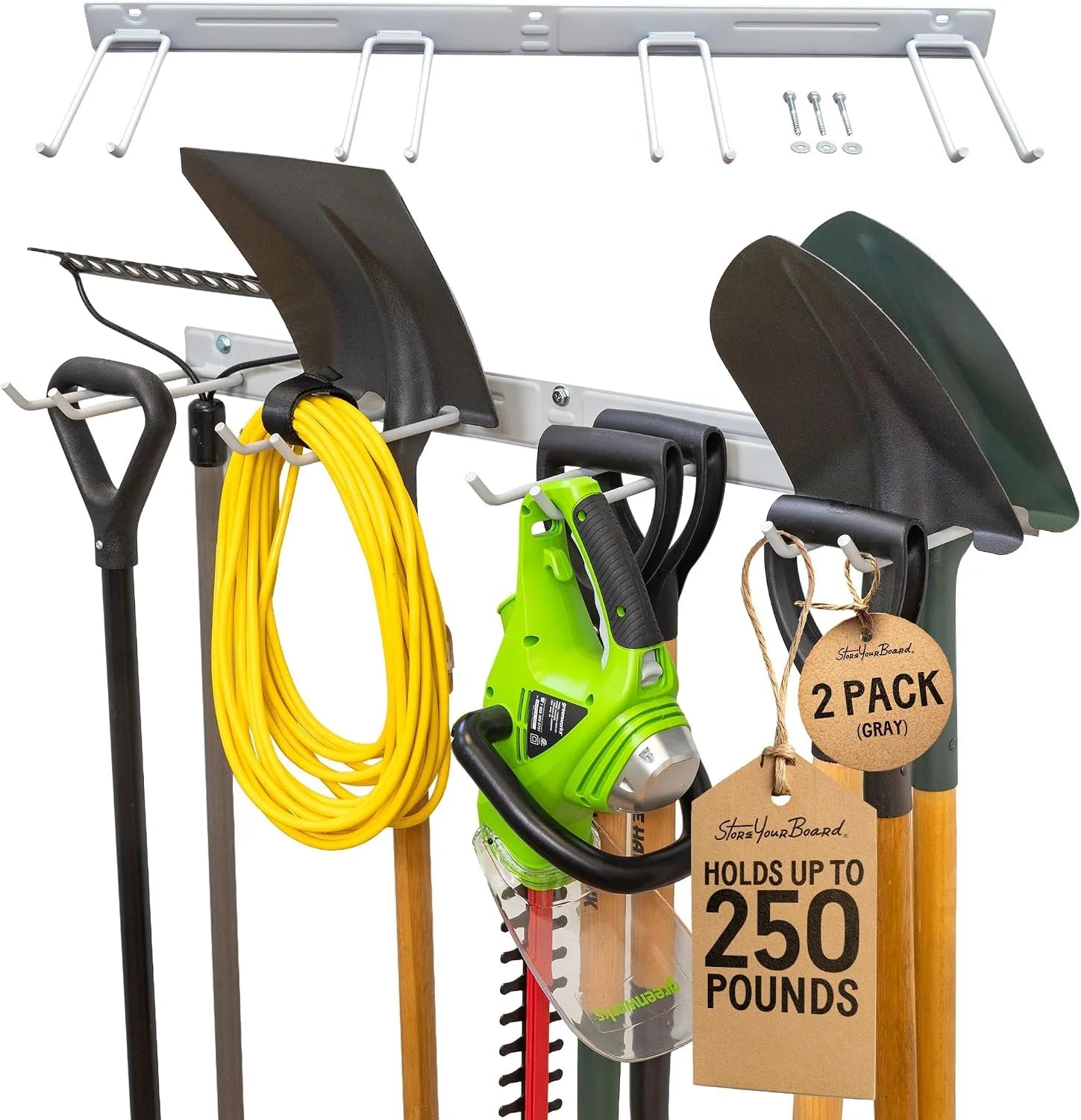 Special Garage Tool Organizer, 36 in, Holds 250 lb ” For Garage Organization - Image 5