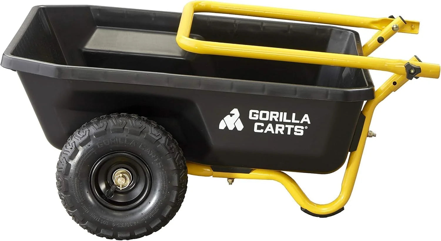 Special Carts GCR-4 Poly Dump Cart, 2-Wheel Garden Wagon with Foldable Handle, 4 cu ft, 300 lb. Capacity - Image 13