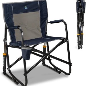 Special Outdoor Freestyle Rocker Camping Chair ” Black