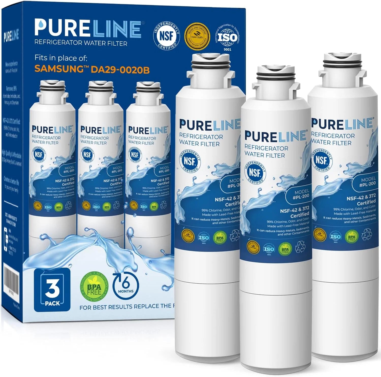 Special DA29-00020B Water Filter Replacement for Samsung® DA29-00020A/B, HAF-CIN/EXP, HAF-CIN, Kenmore 46-9101 - Image 7