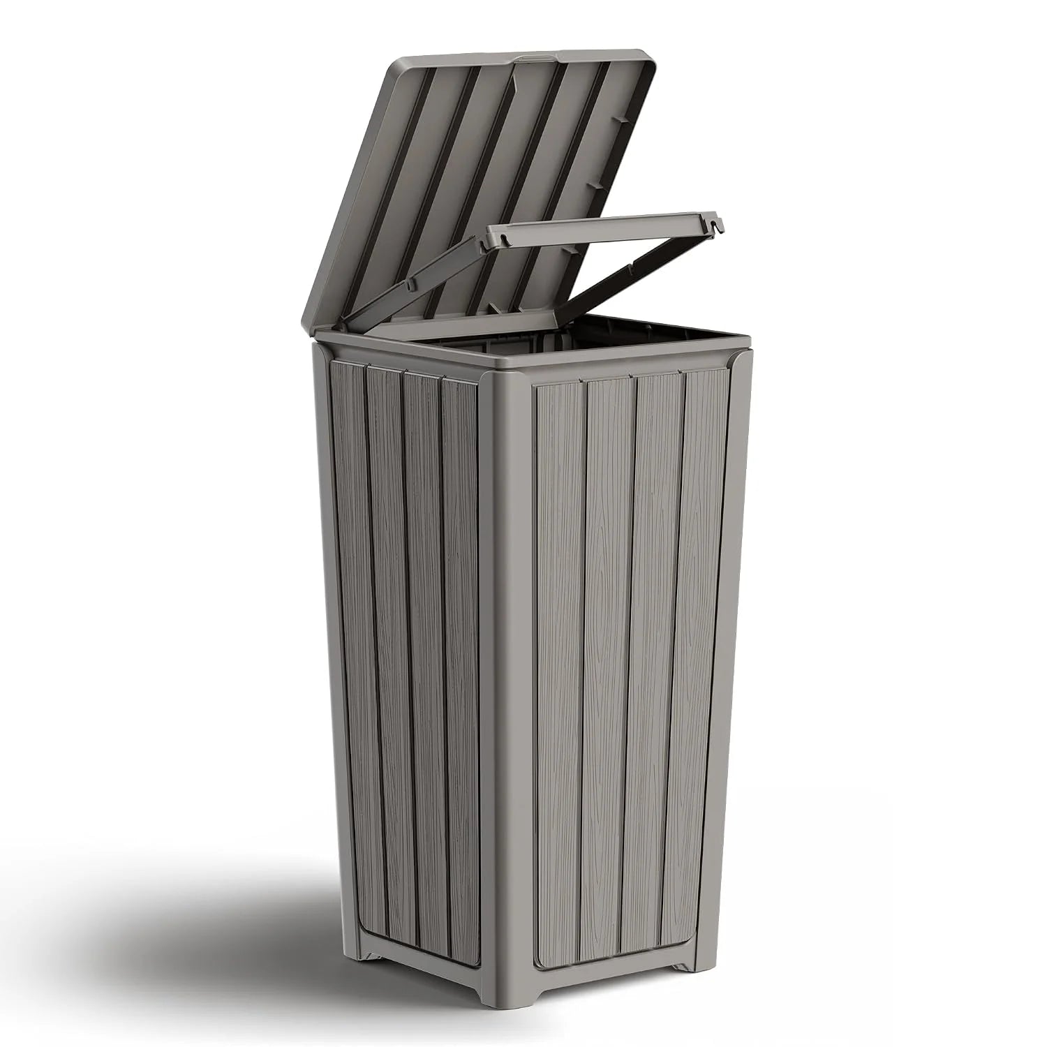 Special Bifanuo Waterproof Outdoor Trash Can with Lid - Image 2