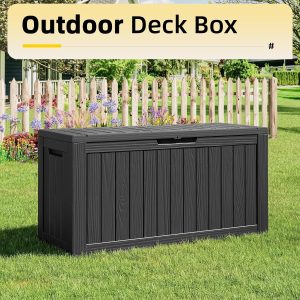 Special 75 Gal Large Outdoor Deck Storage Box