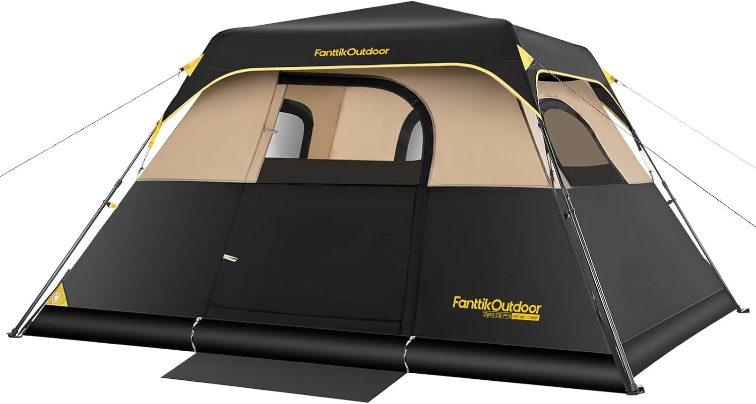 Special FanttikOutdoor 4/6/8/10 Person Instant Tent for Camping Setup in 60s, Camping Tent with Rainfly & Windproof - Image 3