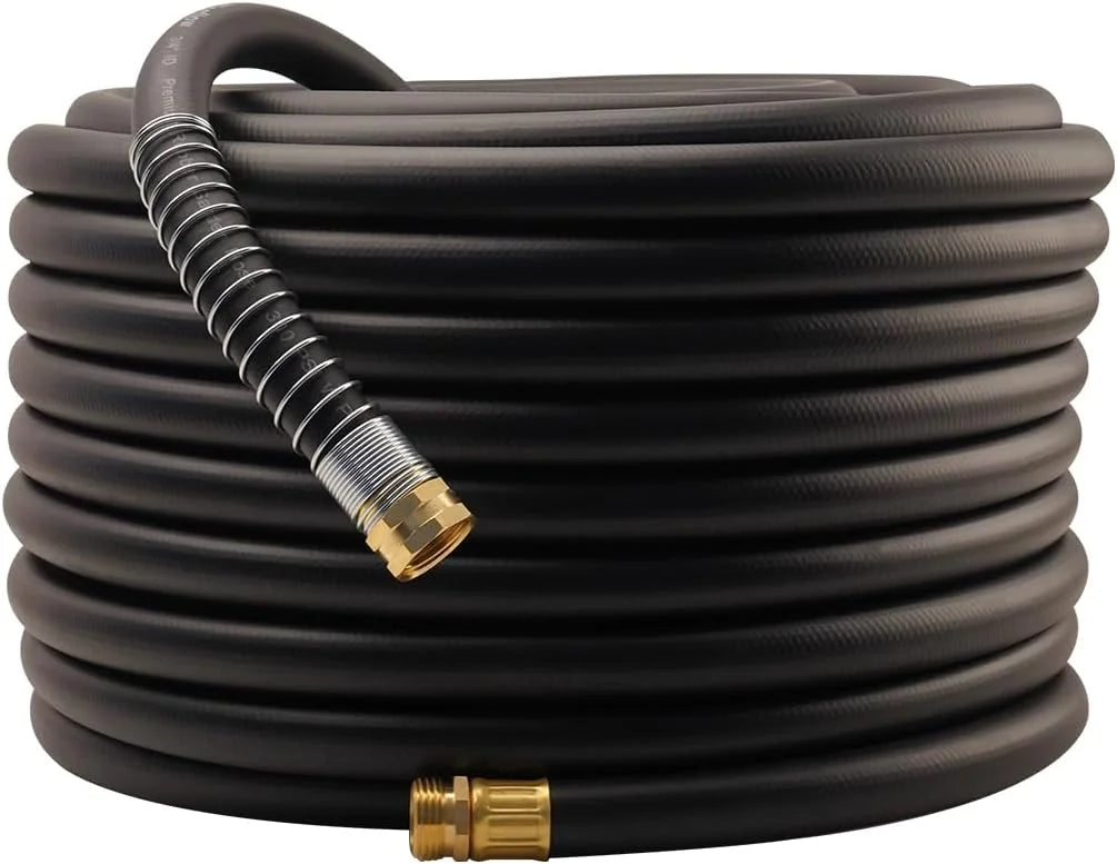 Special Garden Hose 50FT x 3/4, Heavy Duty Rubber Hose, 1200PSI Burst, 300PSI Working for Yard - Image 9