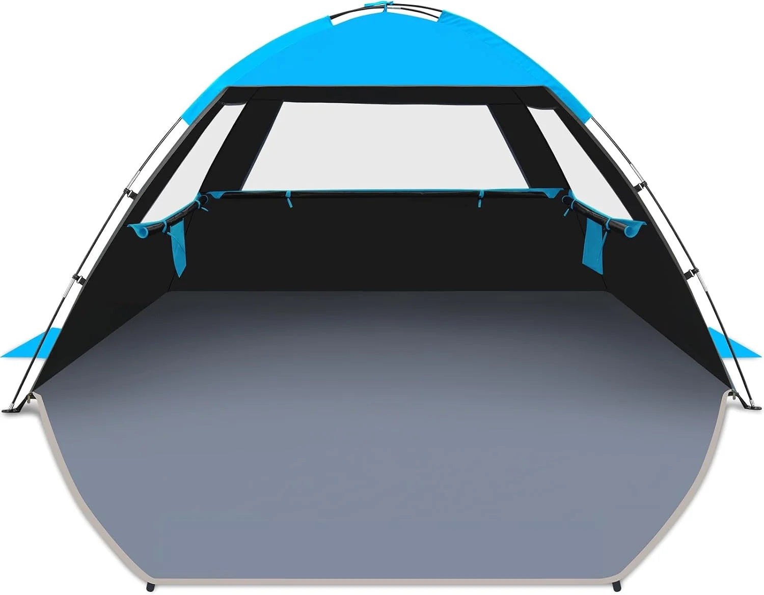 Special Gorich Beach Tent Sun Shelter for 3/4/6/8/10 Person with UPF 50锛?UV Protection, Lightweight & Easy Setup Beach Shade