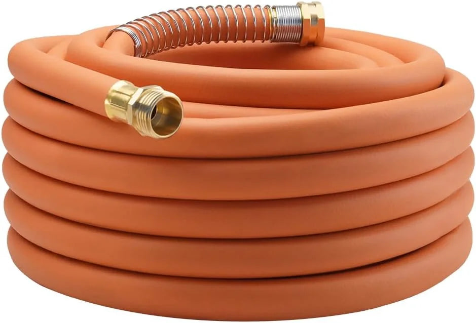Special Garden Hose 50FT x 3/4, Heavy Duty Rubber Hose, 1200PSI Burst, 300PSI Working for Yard - Image 5