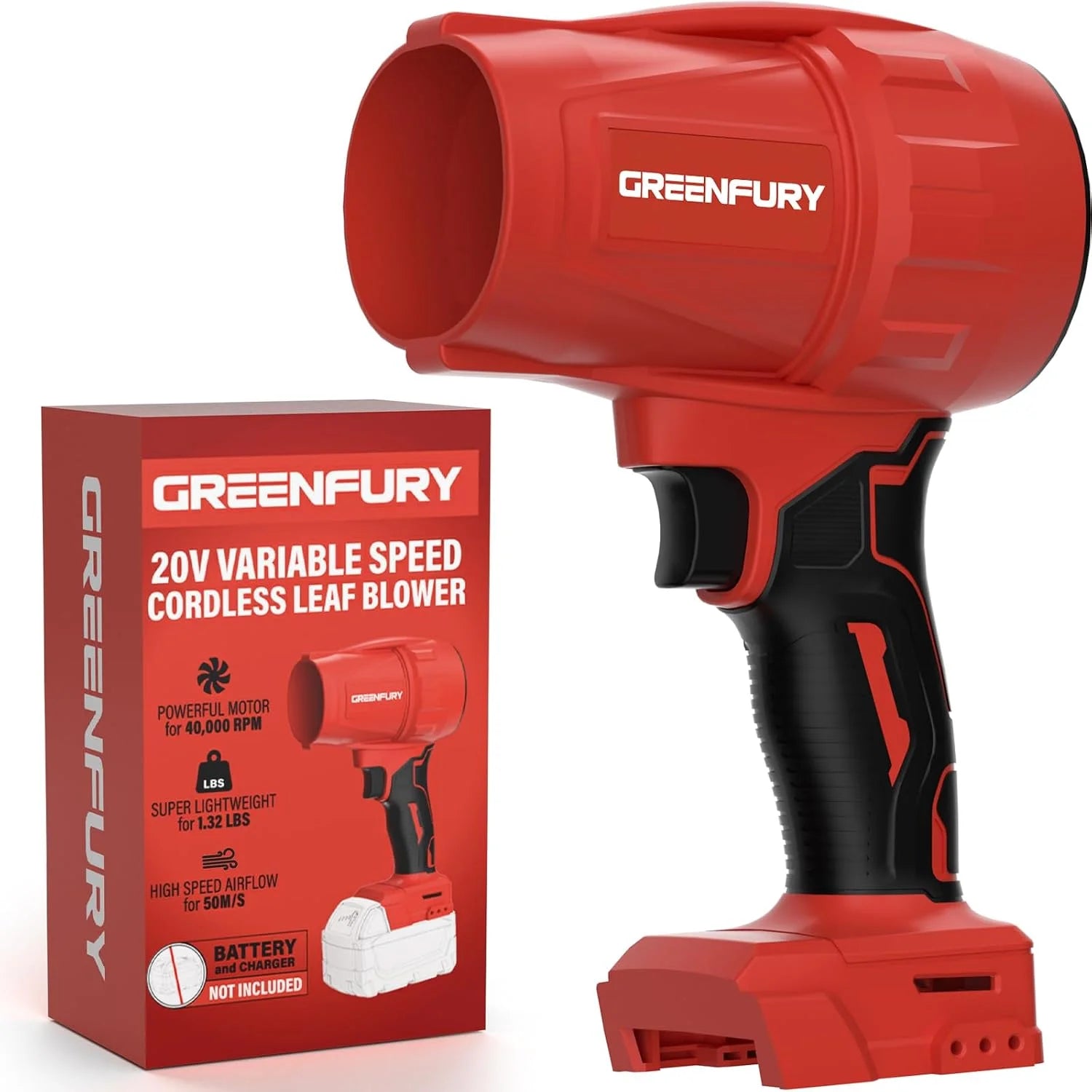 Special Cordless Leaf Blower Compatible with Dewalt 20V Max Battery (Tool Only)