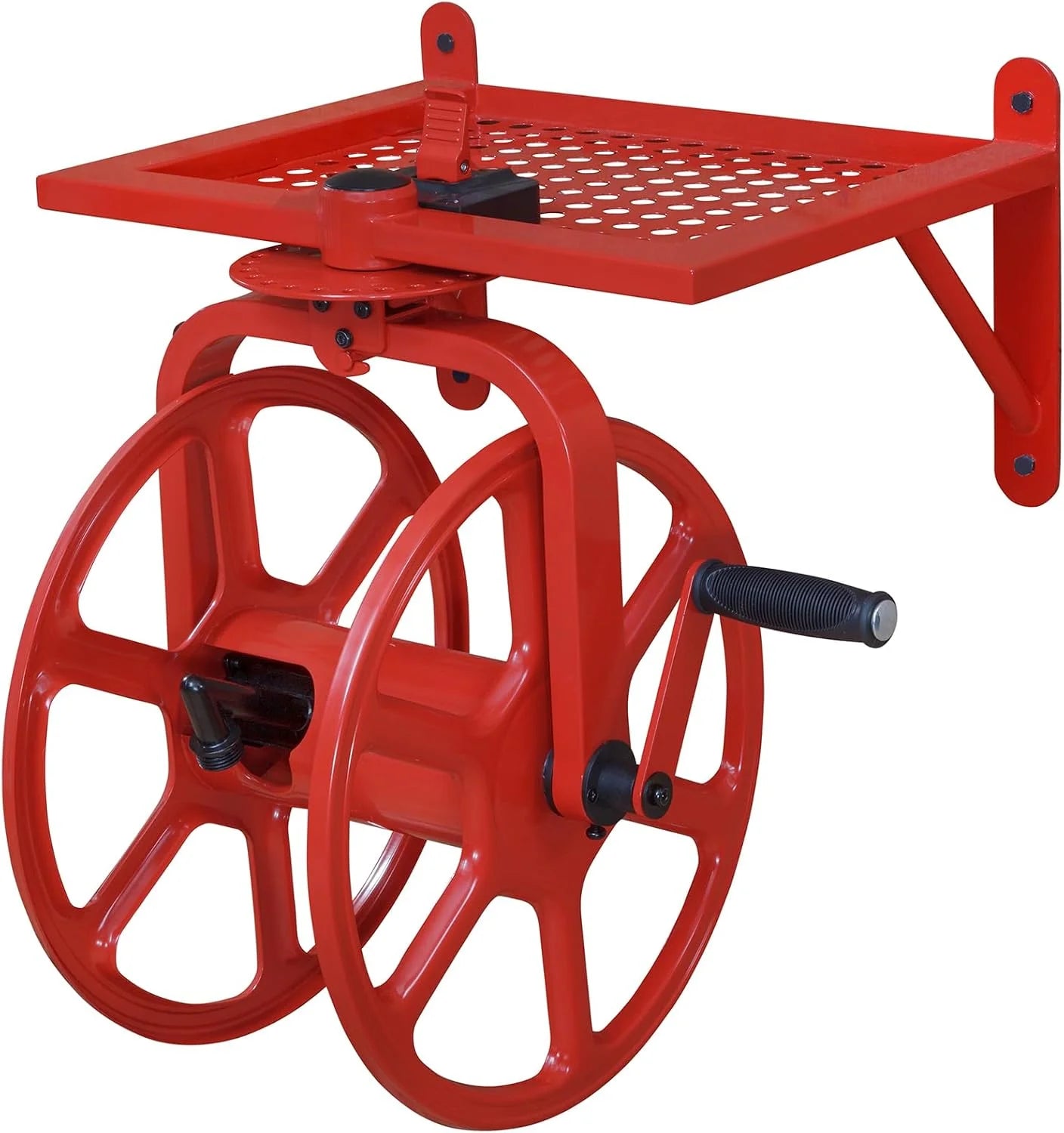 Special Garden 710 Navigator Rotating Garden Hose Reel, Holds 125-Feet of 5/8-Inch Hose ” Bronze - Image 6