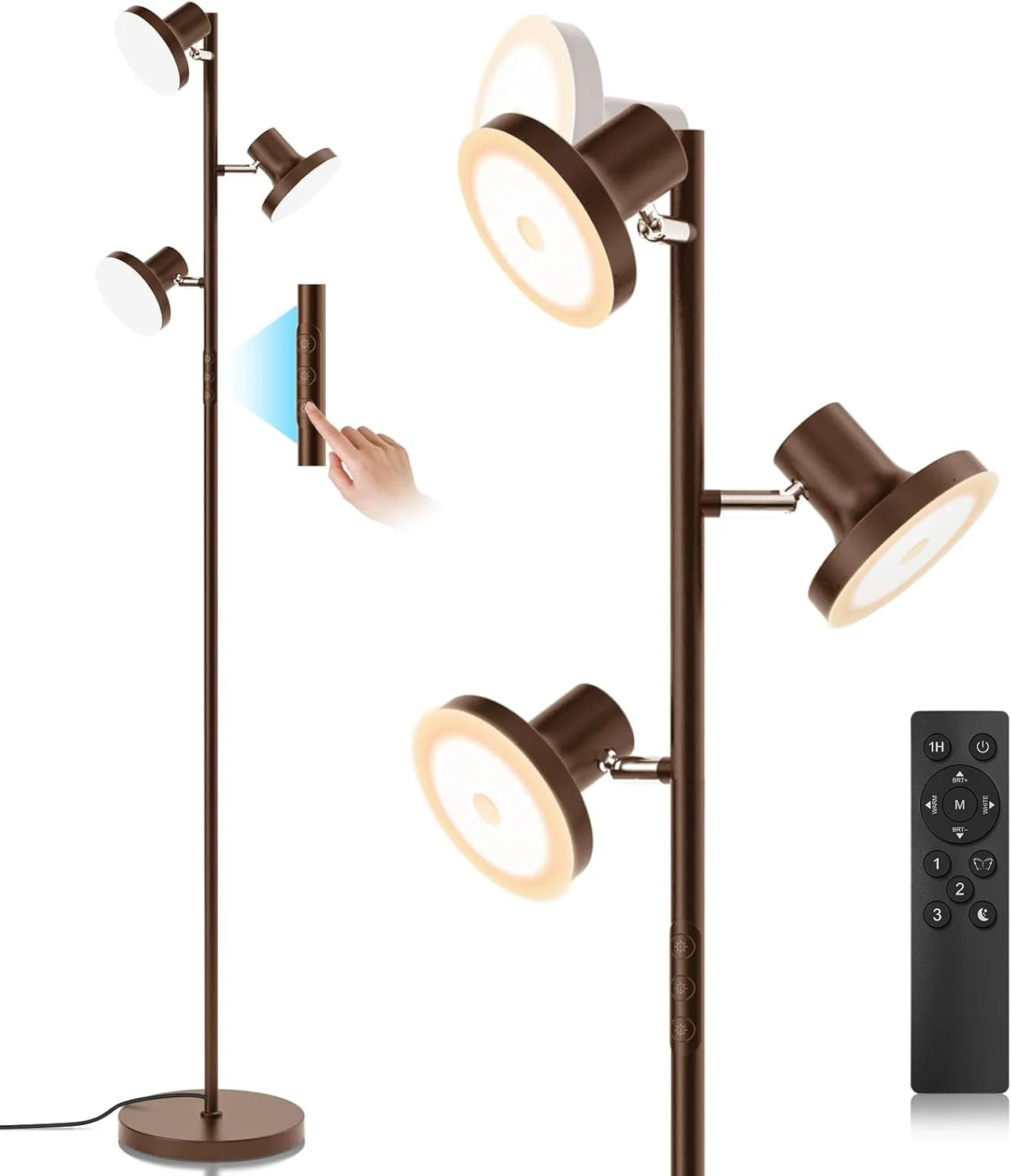 Special SIBRILLE 36W LED Tree Floor Lamp, Dimmable