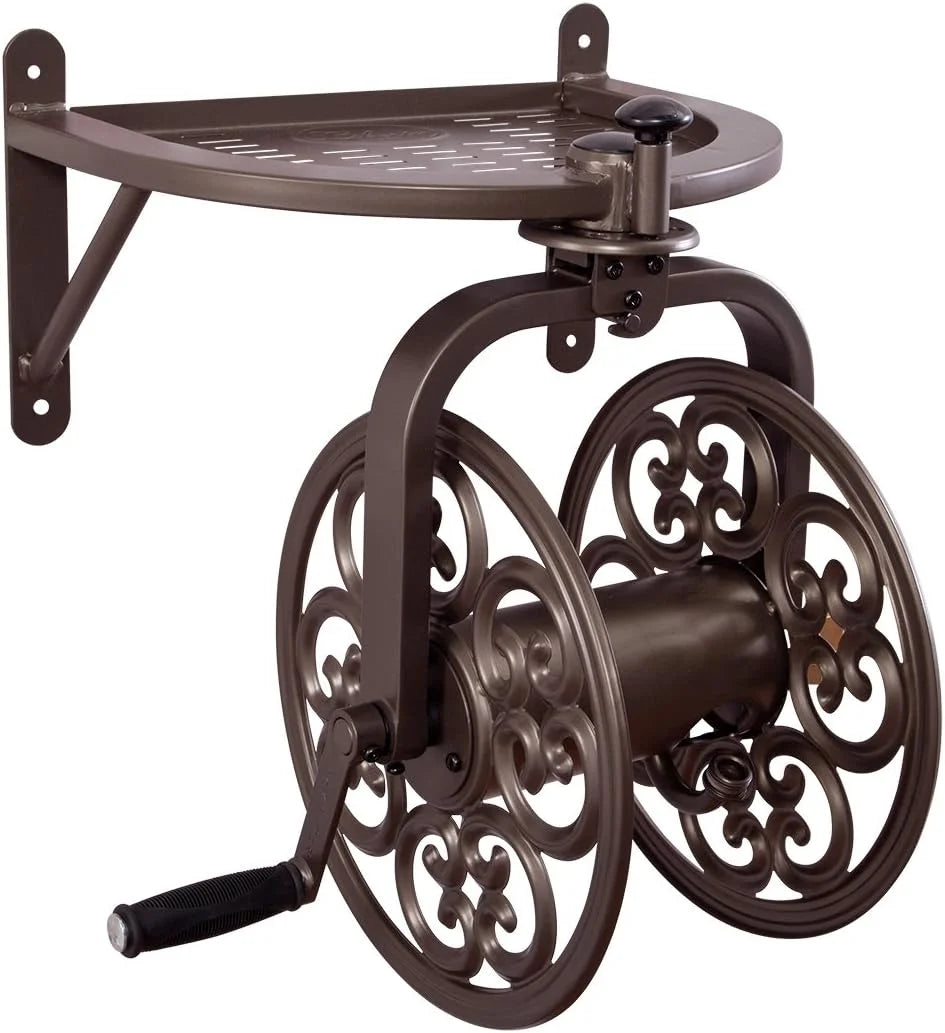 Special Garden 710 Navigator Rotating Garden Hose Reel, Holds 125-Feet of 5/8-Inch Hose ” Bronze - Image 2