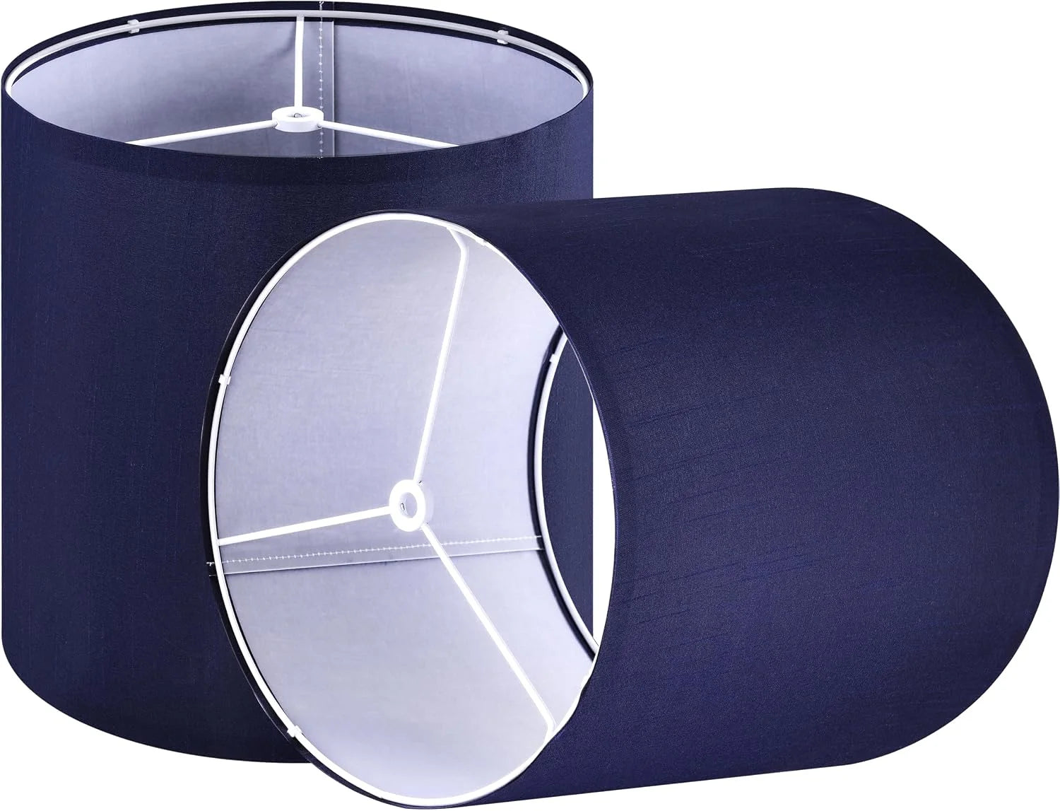 Special 1 Pc Striped Lamp Shade for Table Lamps, Modern Replac Lampshade Drum Fabric Deco - Image 14