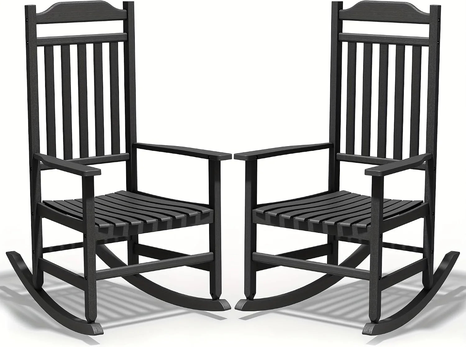 Special Bifanuo 300LBS Heavy Duty HDPS Poly Outdoor Rocking Chair - Image 3