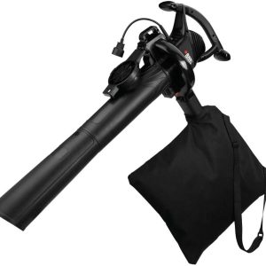 Special BLACK+DECKER Corded Leaf Blower Leaf Vacuum and Leaf Mulcher 3-in-1, Up to 230 MPH