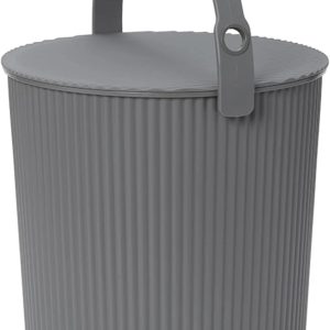 Special Hachiman Large Bucket, 2.6 Gallon Heavy Duty Bucket with Lid & Handle