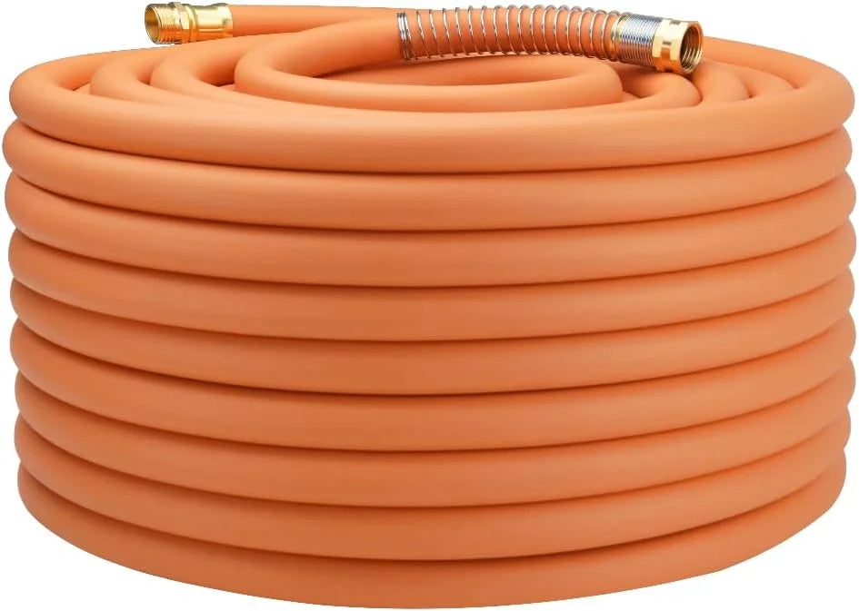 Special Garden Hose 50FT x 3/4, Heavy Duty Rubber Hose, 1200PSI Burst, 300PSI Working for Yard - Image 3