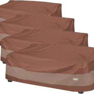 Special DUCKCOVERS Ultimate Patio Sofa Cover, 104W x 40D x 35H, Mocha Cappuccino Patio Furniture Covers
