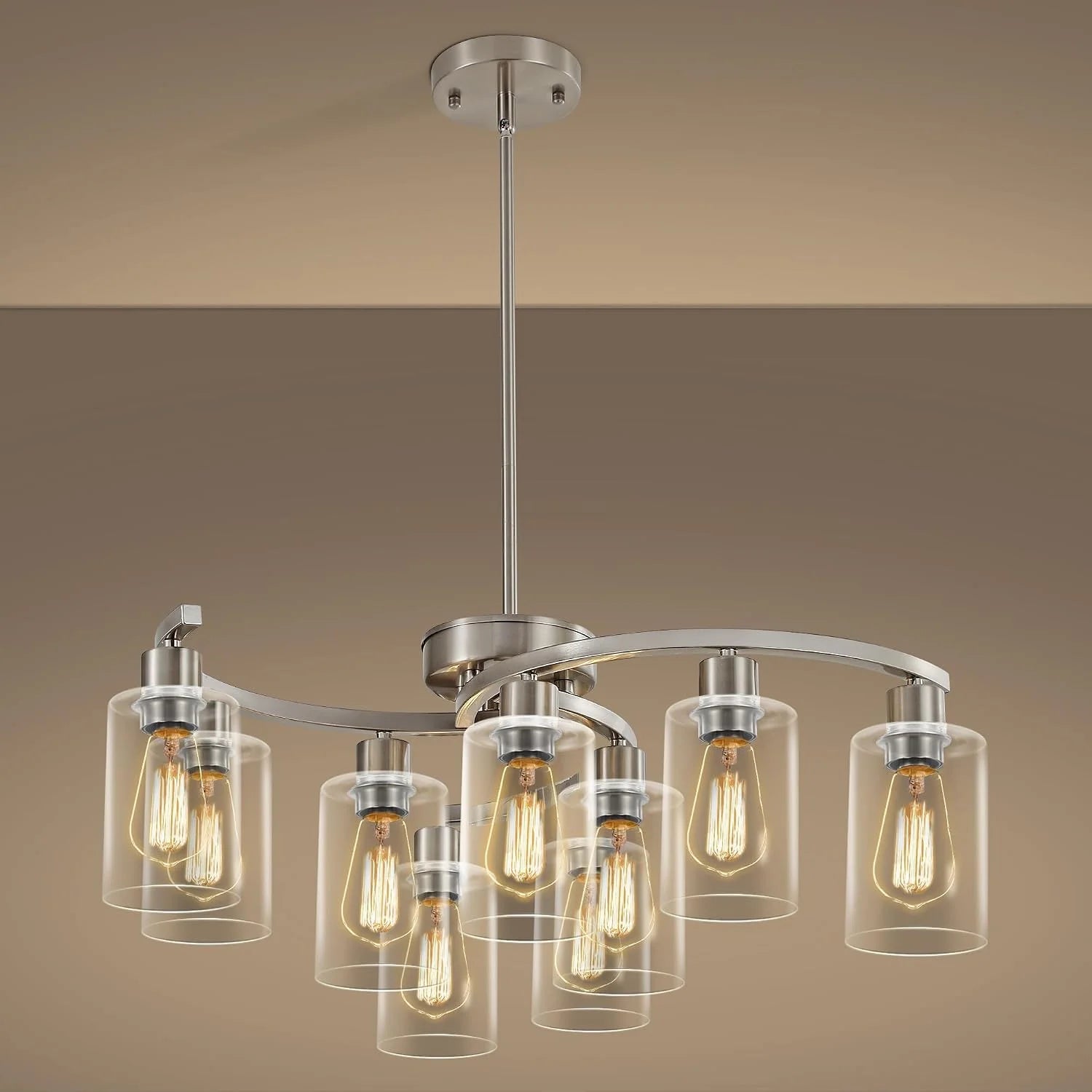 Special 6 Light Modern Chandeliers for Dining Room - Image 4