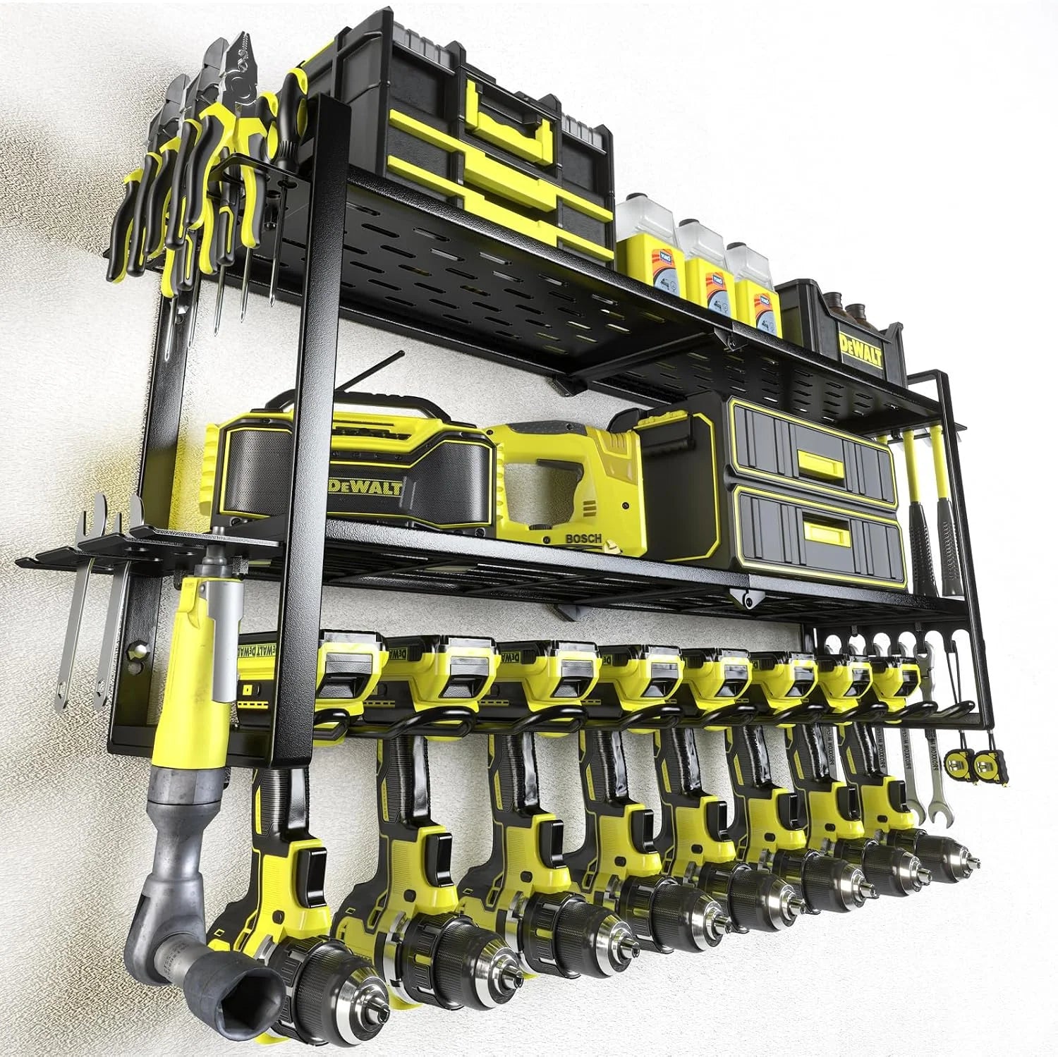 Special Power Tool Organizer, Garage Tool Organizers and Storage, Drill Holder Wall Mount - Image 3