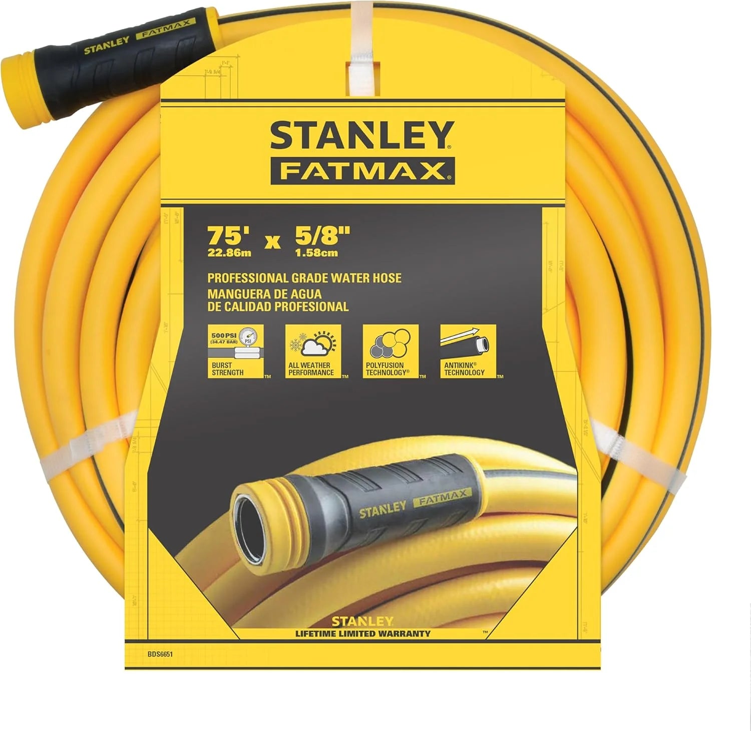 Special BDS6651 Fatmax Professional Grade Water Hose, 75′ x 5/8 - Image 5