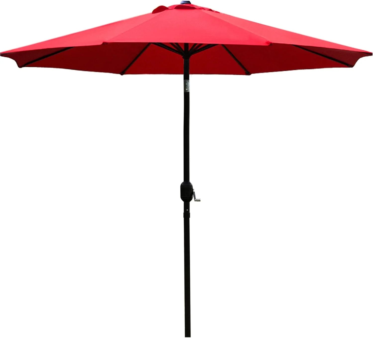 Special Sunnyglade 9″ Patio Umbrella Outdoor Table Umbrella with 8 Ribs Tan - Image 9