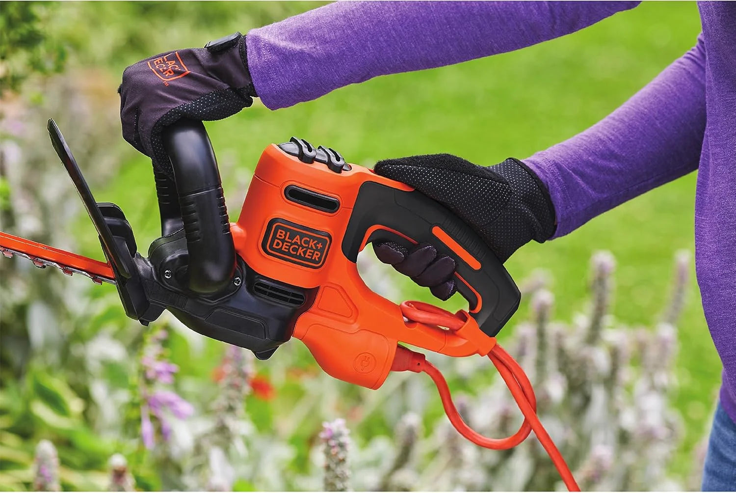 Special 22 Electric Hedge Trimmer, Lightweight 4.0 Amp Corded Dual Action Shrub Trimmer, High Output Low Vibration - Image 7