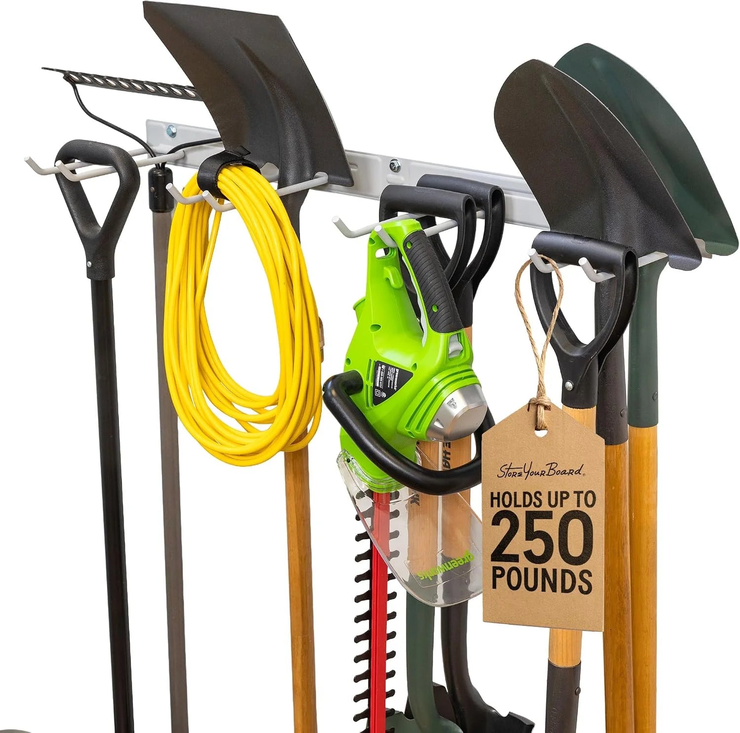 Special Garage Tool Organizer, 36 in, Holds 250 lb ” For Garage Organization - Image 2