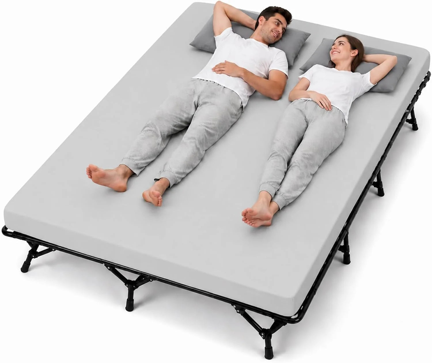 Special CYMULA Camping Cot Pad 2 Inch Memory Foam, Camping Pad for Folding Cot and Foldable Cot, Portable Roll Up Camp Gear - Image 11