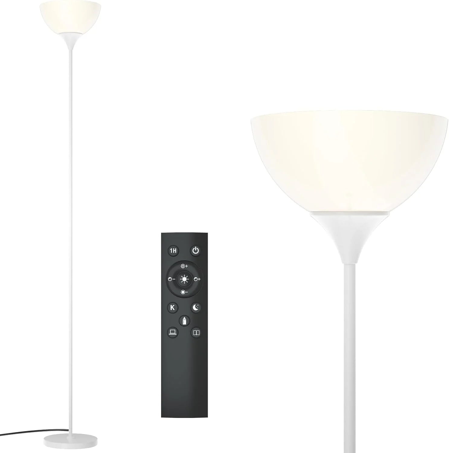 Special PESRAE Floor Lamp, Remote Control, Bulb Included - Image 2