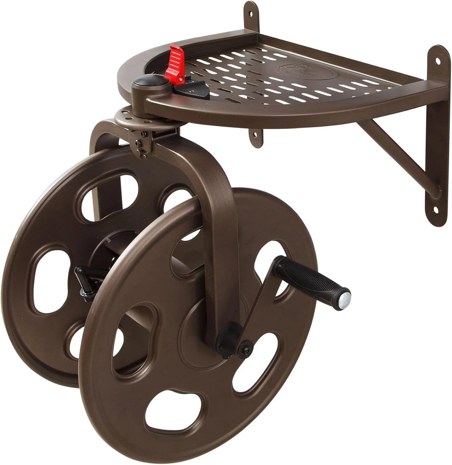 Special Garden 710 Navigator Rotating Garden Hose Reel, Holds 125-Feet of 5/8-Inch Hose ” Bronze - Image 7